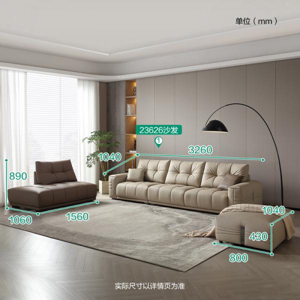 Sofa da - 23626